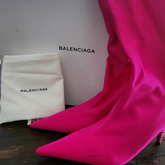 Balenciaga knife boots over the knee - Picture 12 of 14